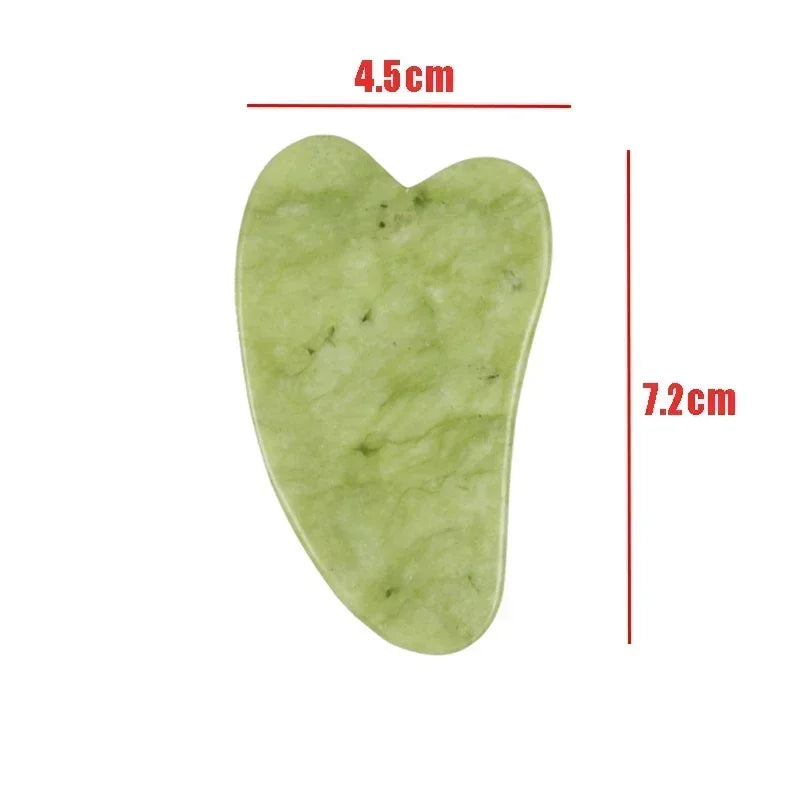 Natural Jade Roller & Gua Sha Set